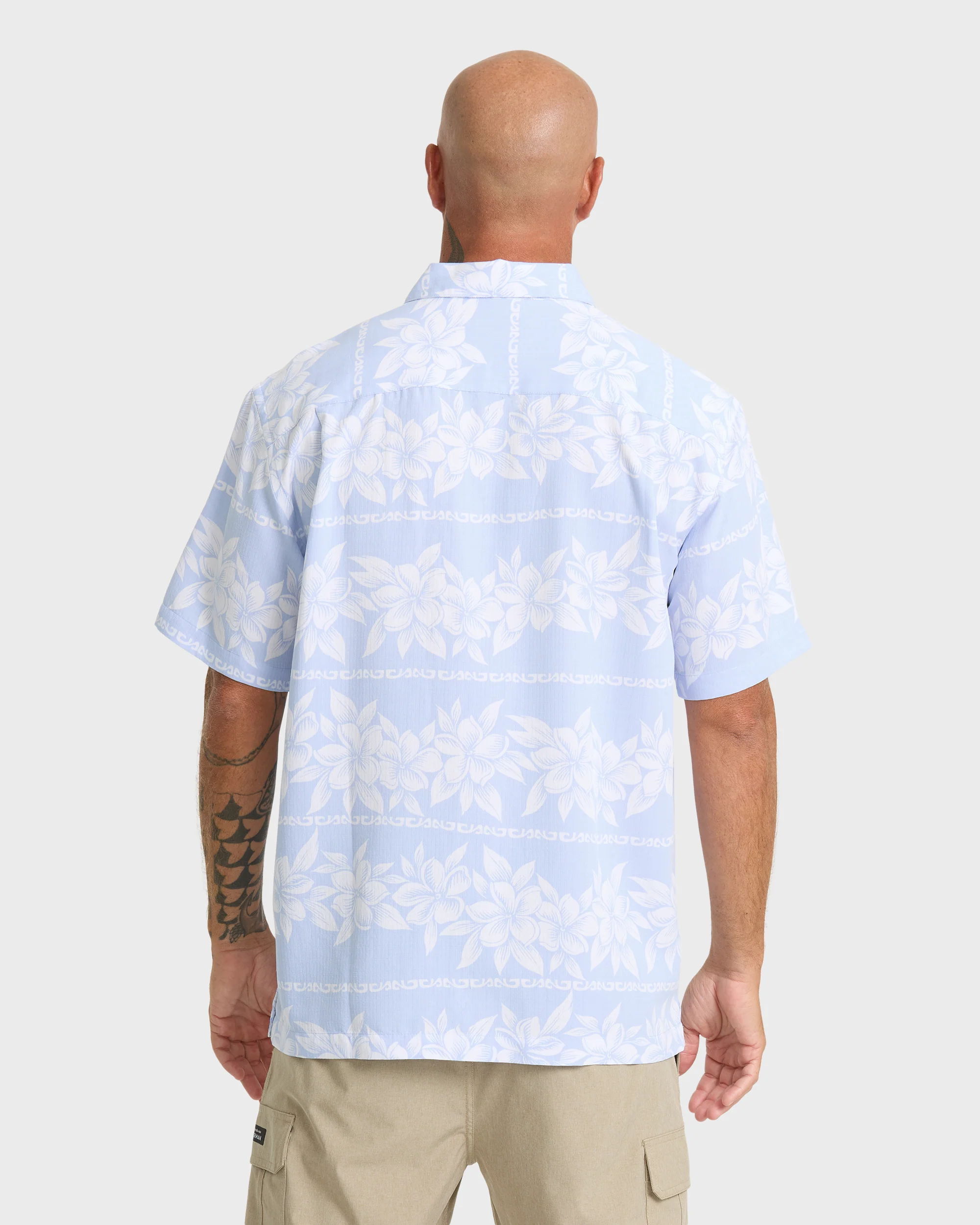 Waterman Horizons Short Sleeve Woven Shirt - Skyway 2 Waterman Horizons Short Sleeve Woven Shirt - Skyway