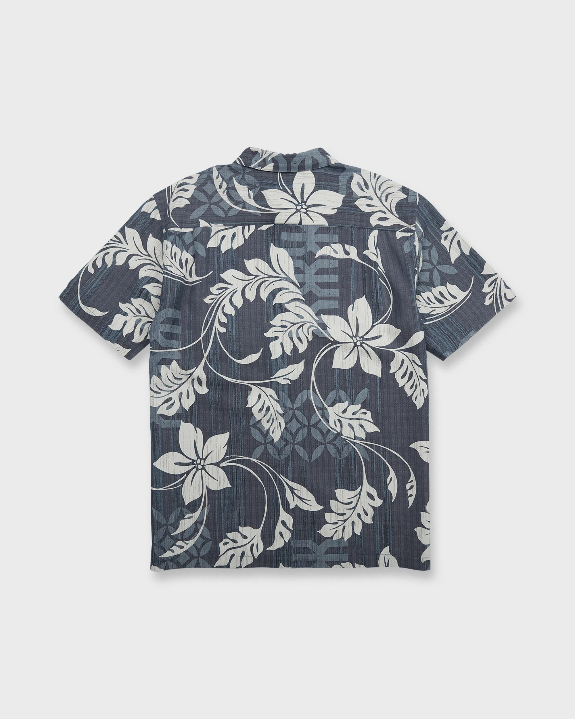 Waterman Tropic Bloom Short Sleeve Woven Shirt - Dark Denim 7 Waterman Tropic Bloom Short Sleeve Woven Shirt - Dark Denim
