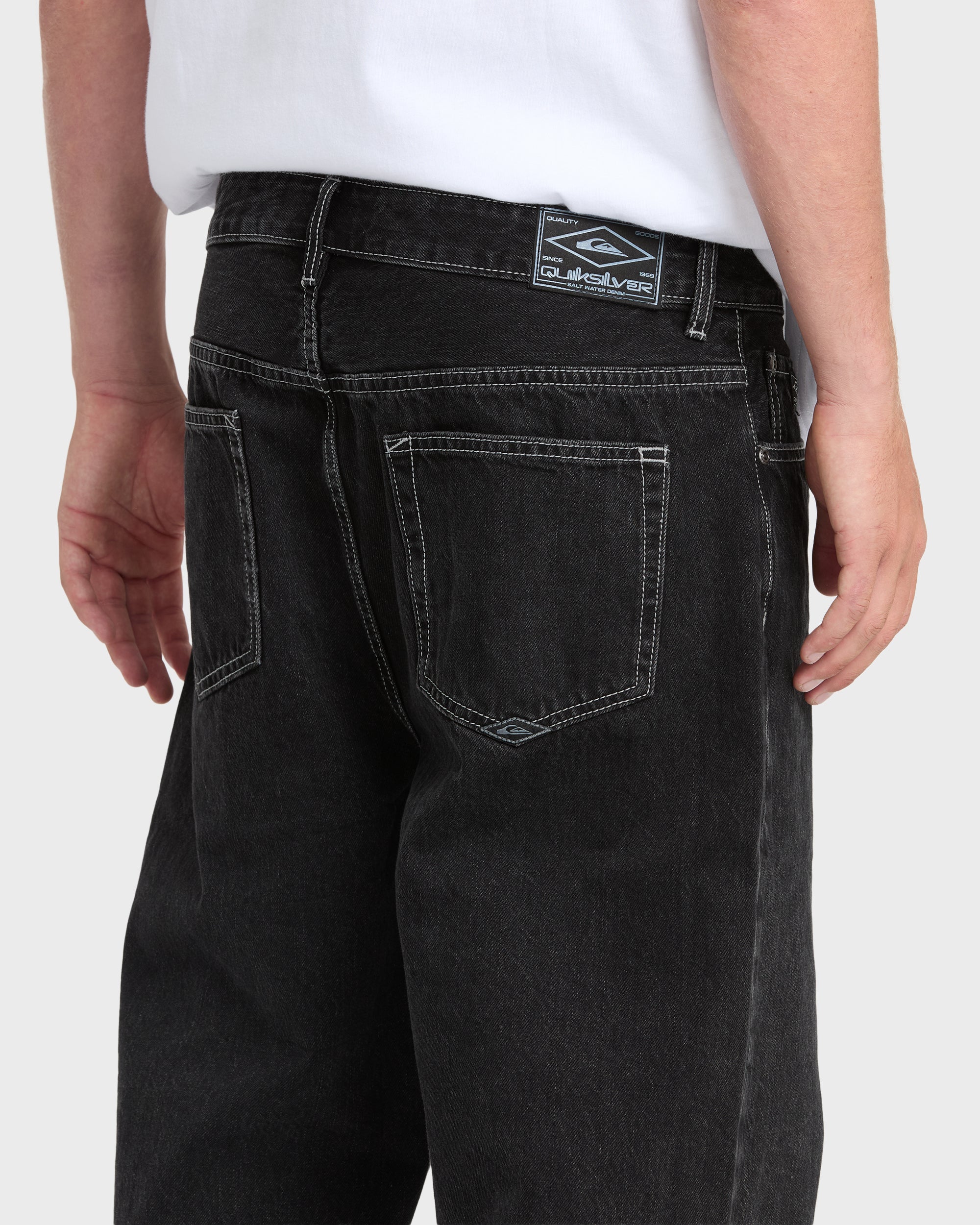 Baggy Denim Pants - Black Wash 4 Baggy Denim Pants - Black Wash