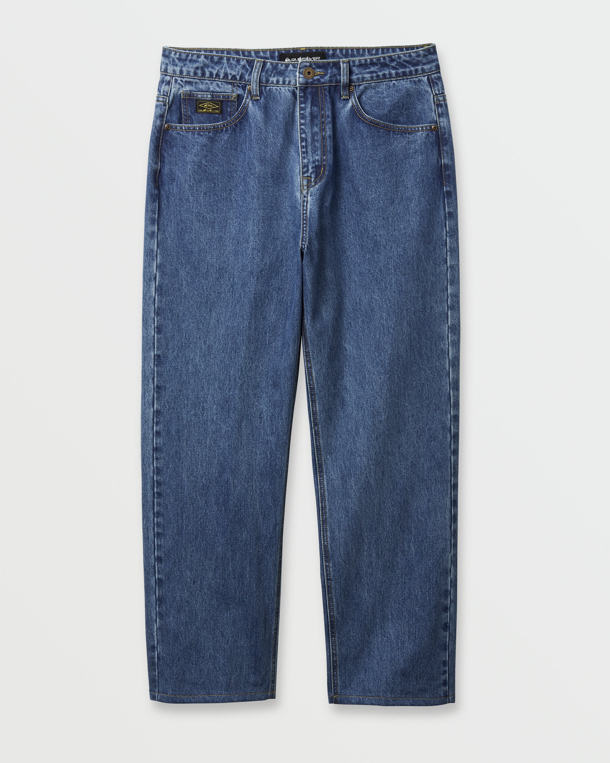 Baggy Denim Pants - Medium Indigo 4 Baggy Denim Pants - Medium Indigo