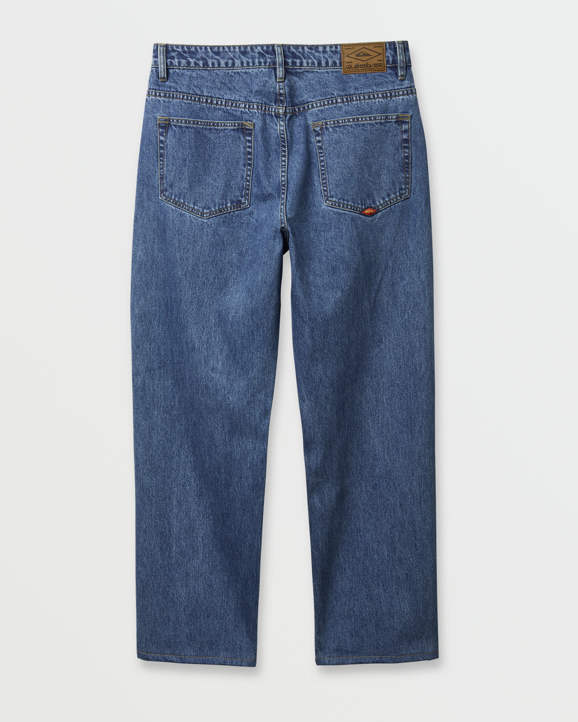 Baggy Denim Pants - Medium Indigo 5 Baggy Denim Pants - Medium Indigo