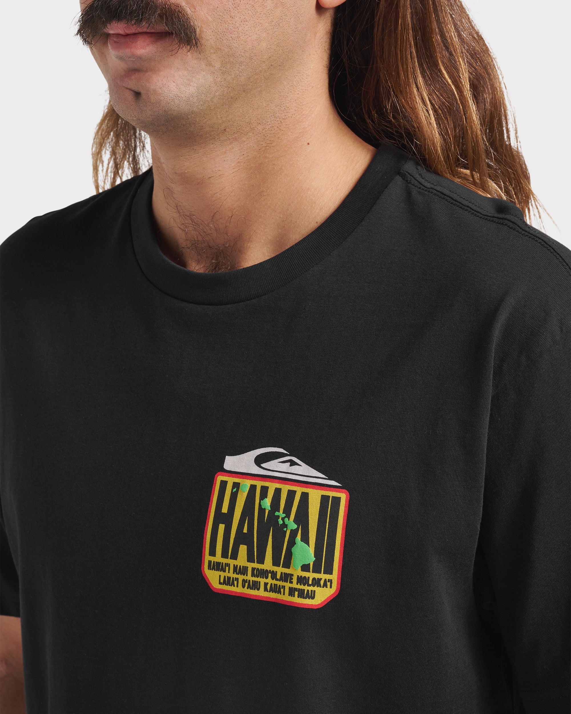 Hi Hawaii Crest Classic T-shirt - Black 4 Hi Hawaii Crest Classic T-shirt - Black