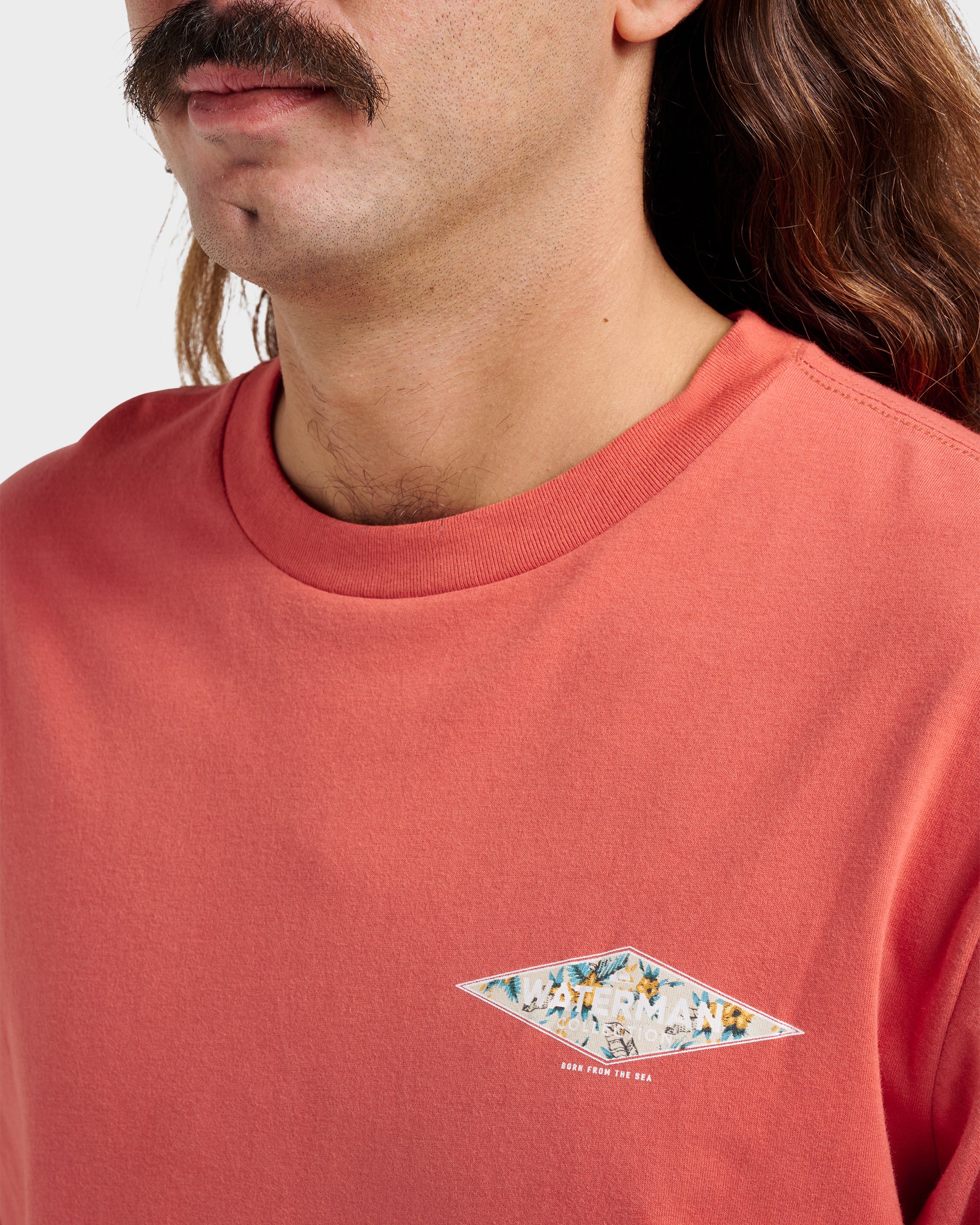 Waterman Diamond Classic T-shirt - Hot Sauce 4 Waterman Diamond Classic T-shirt - Hot Sauce