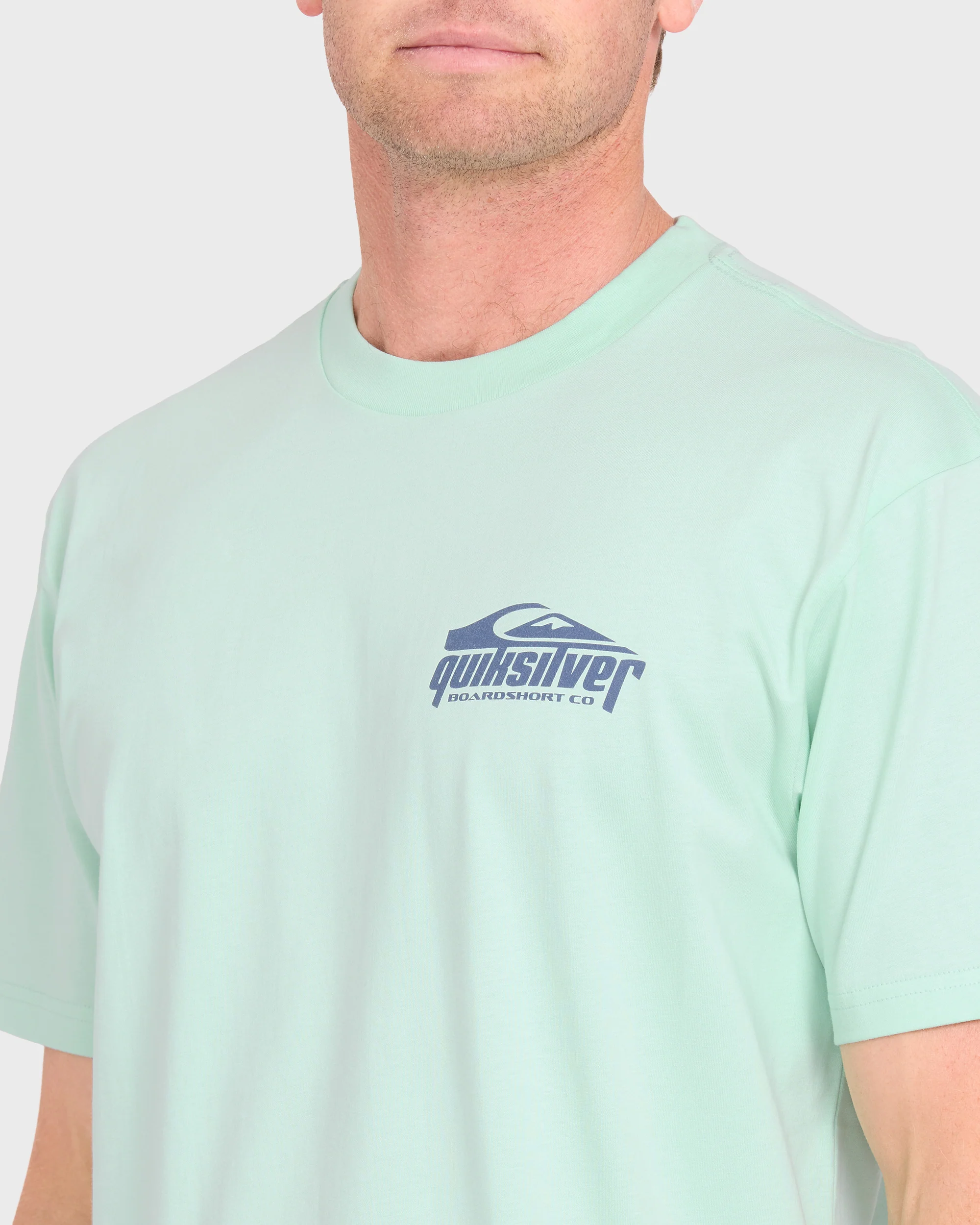 Linked Up Classic Short Sleeve Cotton T-Shirt - Brook Green 5 Linked Up Classic Short Sleeve Cotton T-Shirt - Brook Green